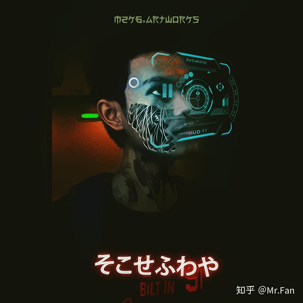 有没有好看的赛博朋克风格的头像