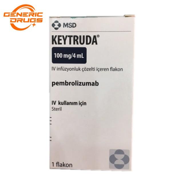 keytruda pembrolizumab 100 mg/4ml injection派姆单抗