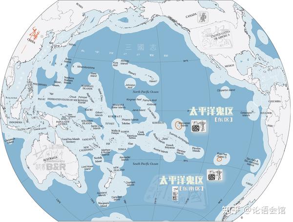 鬼国(马克萨斯群岛/太平洋无人区):位置示意图