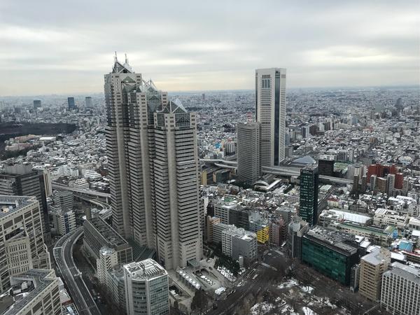 一个人的日本之旅(三 东京都政府大楼