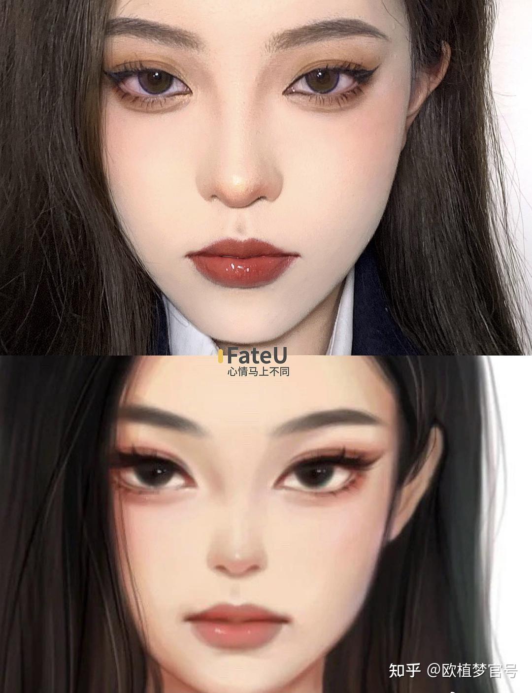 网上美妆博主仿明星妆很多为什么没人化着仿妆出门