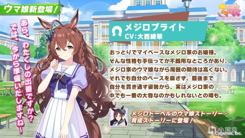 1119外服手游日报赛马娘全新3星马娘目白多伯实装