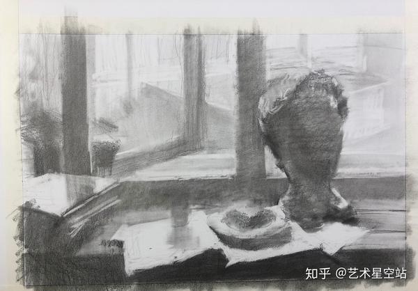 【校考干货】设计素描 清华设计方向 场景素描