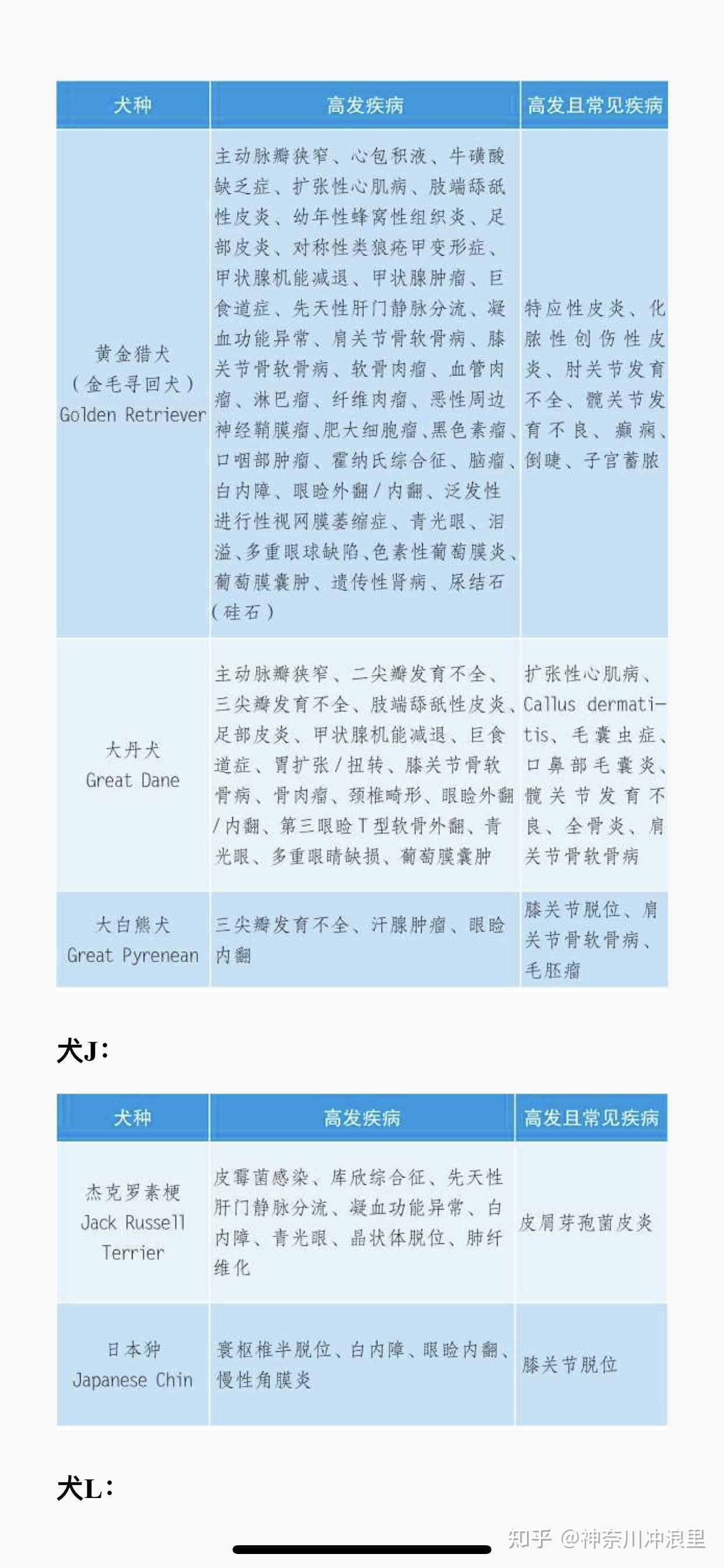 狗狗成长表