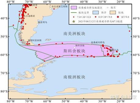 south sandwich islands region,图1),我赶点写就 斯科舍次级板块