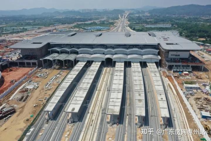 赣深高铁惠州境内3个车站建的怎么样了最新现场图曝光