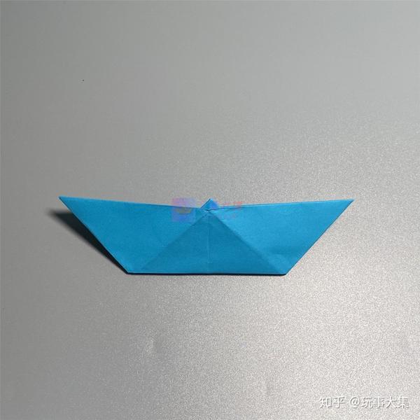 简易折纸经典小船折纸教程