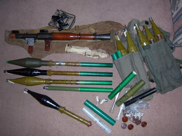 二,rpg-7火箭筒的主要型号 rpg-7耐用,简单,成本低的特点,使得目前