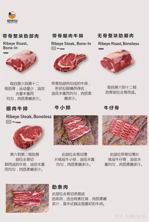 麟州食品科普——最完整牛肉部位切割知识