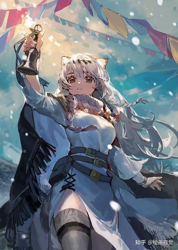 插画师 trnyteal 赋有神韵光感,色彩光影渲染极强的二