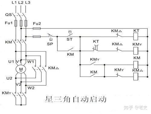 简要了解星三角启动接线图