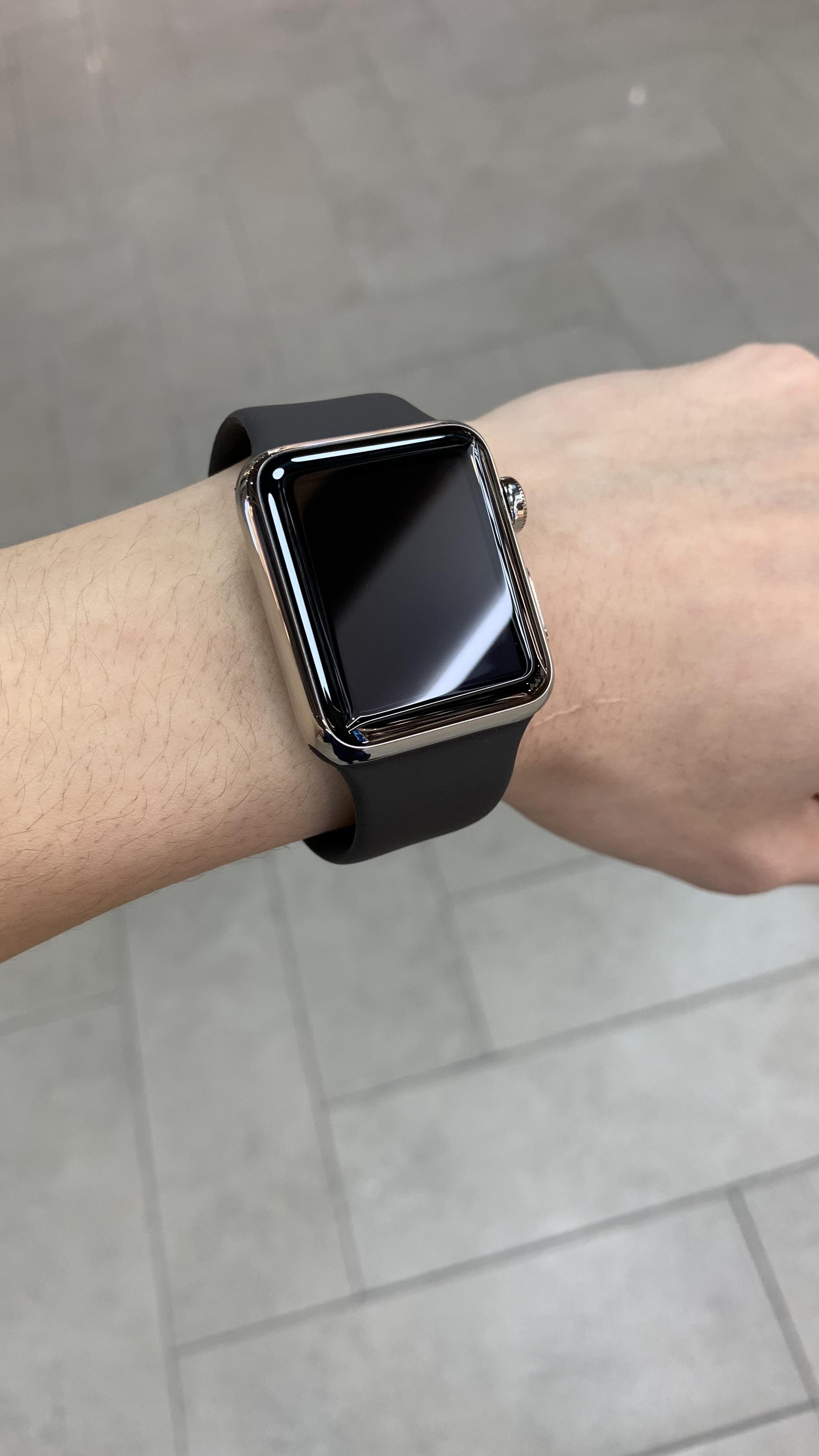 我刚刚买了块初代applewatch