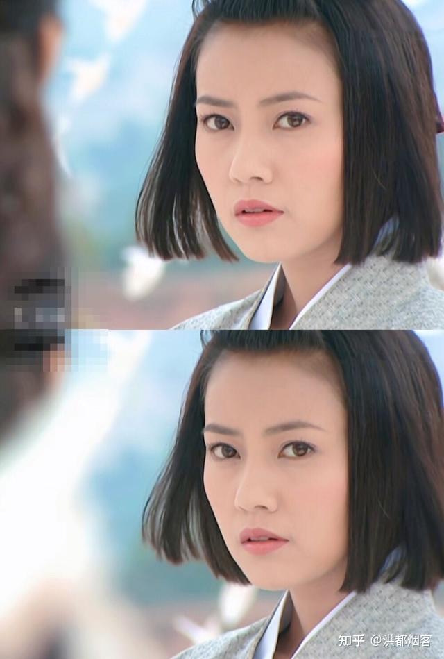 这个角色出现在钟汉良版《天龙八部》中,高圆圆在剧中饰演"李碧云,她