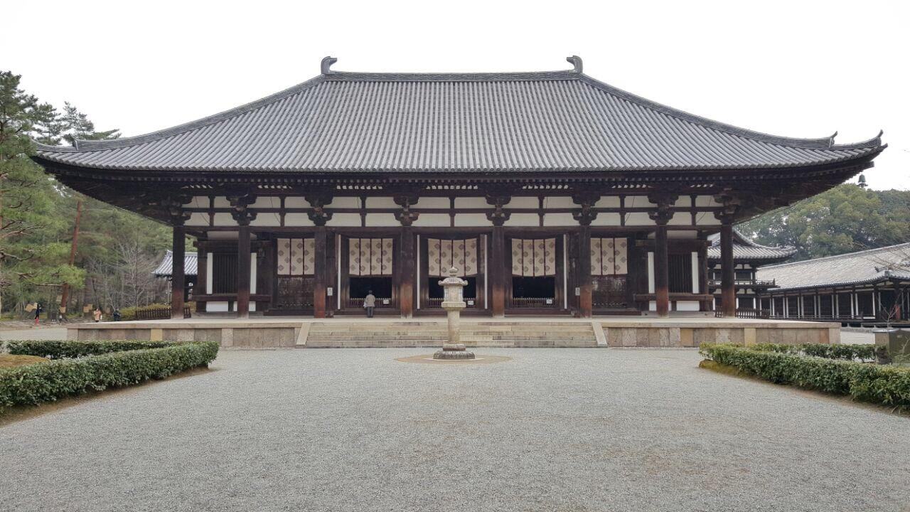 唐招提寺金堂佛光寺东大殿,唐大中十一年857年建再