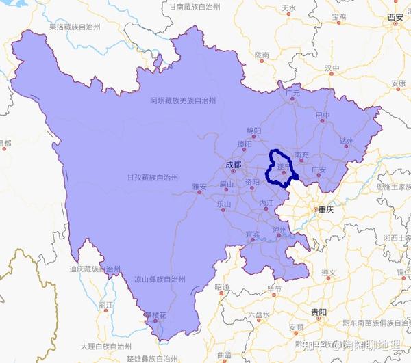 四川遂宁市5个令人想不到的冷知识:比如遂宁市总面积全省第二小