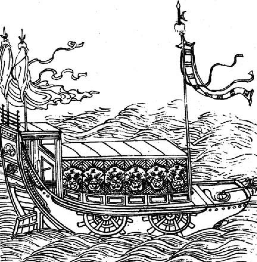 中国古代战船的发展和分类