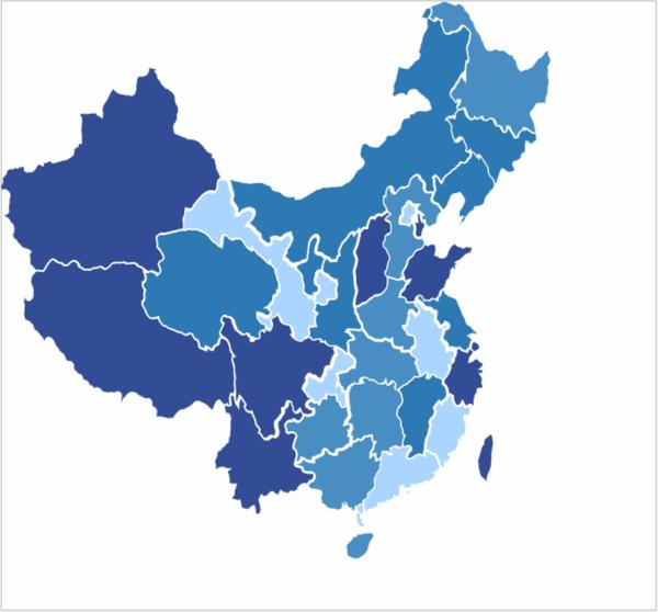 axure中国地图省份直辖市自治区行政特区详细地图