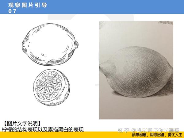 彩铅柠檬 素描初级   教学实操 http://weixin.qq.