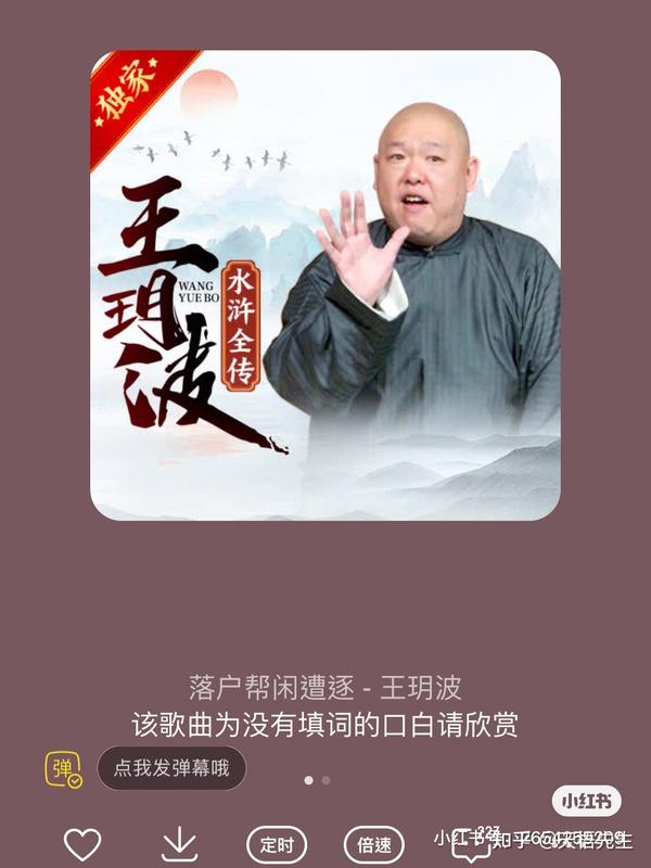 王玥波的水浒传我听到了203回