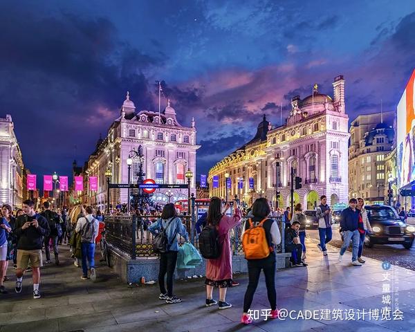伦敦西区夜景