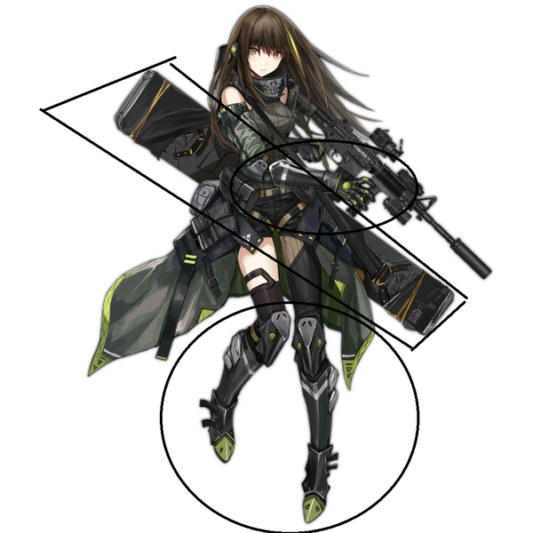 如何评价"少女前线"中的人形美术风格?