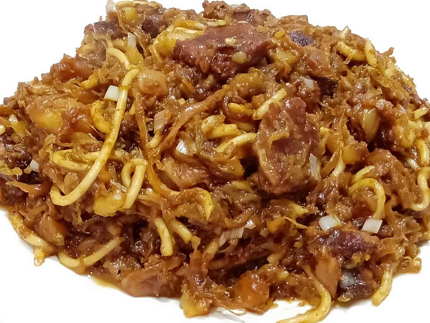 内蒙古"巴盟特色"烩酸菜,不一样的酸菜做法,独特香味远近闻名
