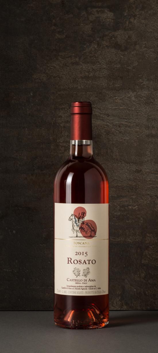 玫瑰红酒castello di ama rosato 2015  搭配烤猪排 kasller 这些
