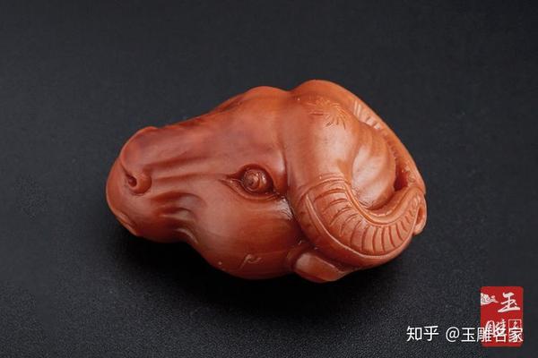 玉雕名家 作品《牛首》