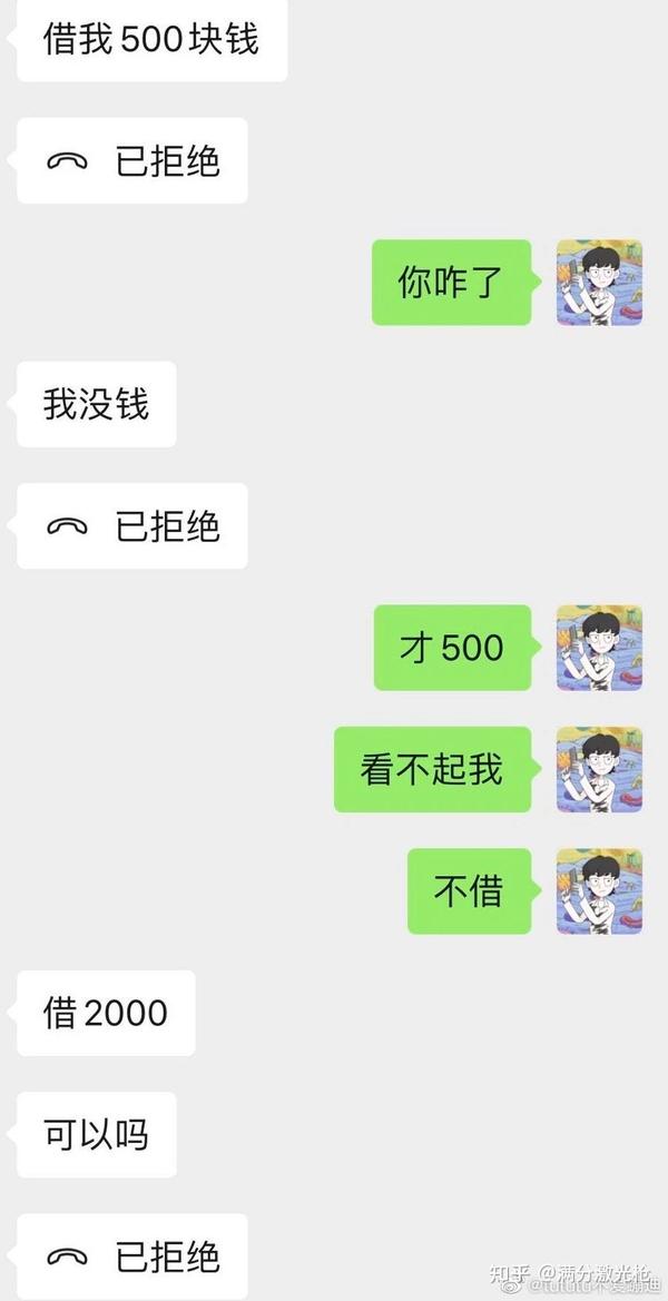 "借我一百块钱红包,我用来做善事算你的"?