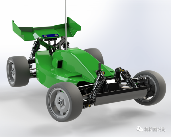 【rc遥控车】tamiya df-02比例模型遥控车3d数模图纸