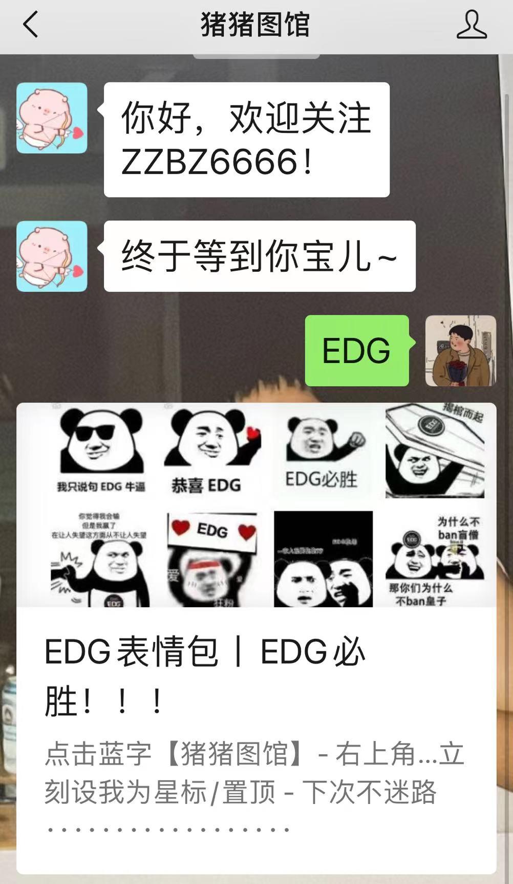 表情包丨edg加油edg必胜