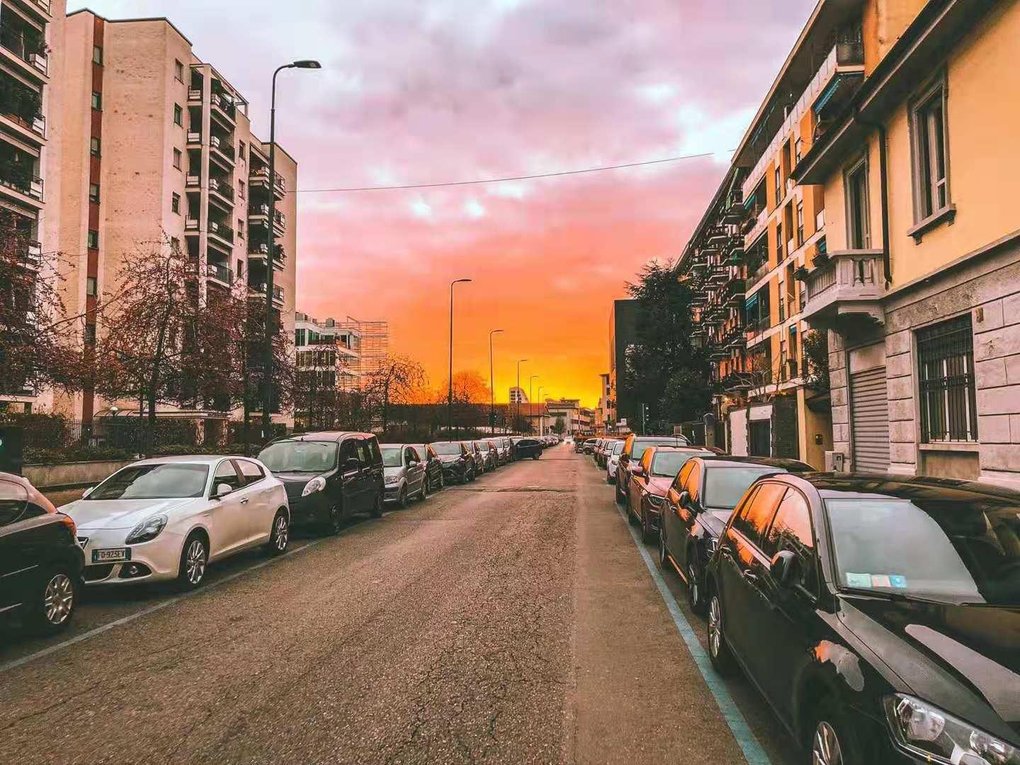 意大利米兰城市街头美景