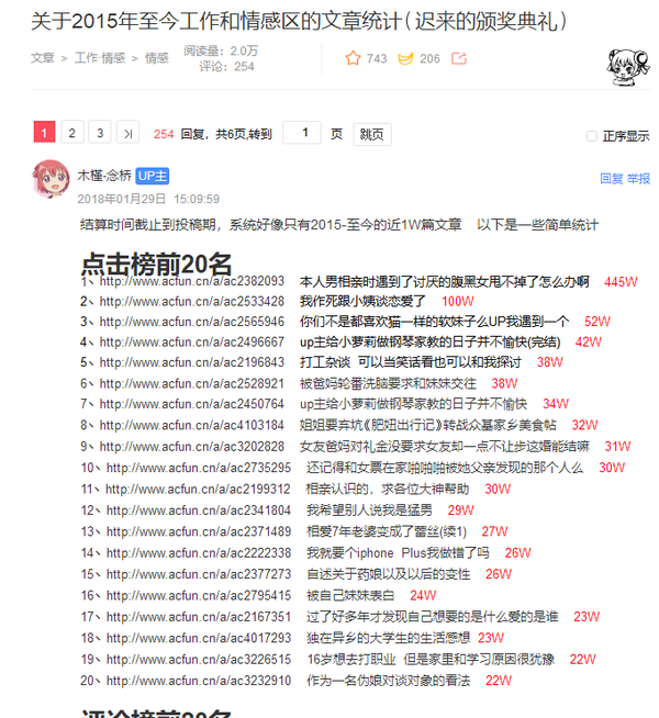 才点开第一篇就倒闭了,ac娘求求你只保留文章区可以吗,谁能告诉我