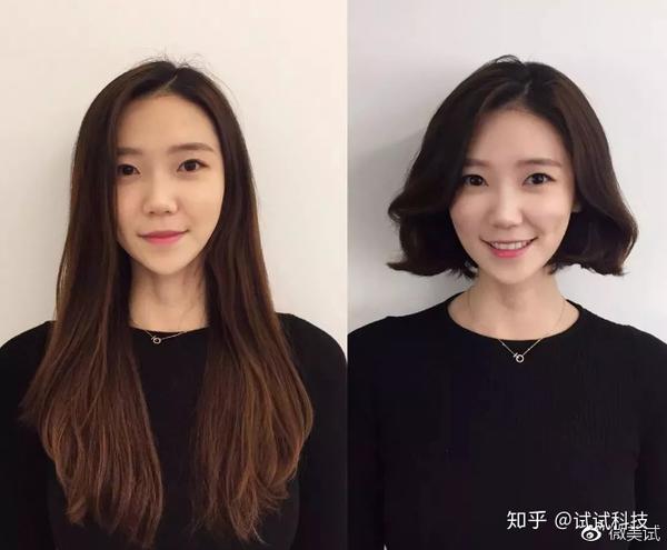 有弧度的发型对两腮进行修饰 达到调整脸型的效果