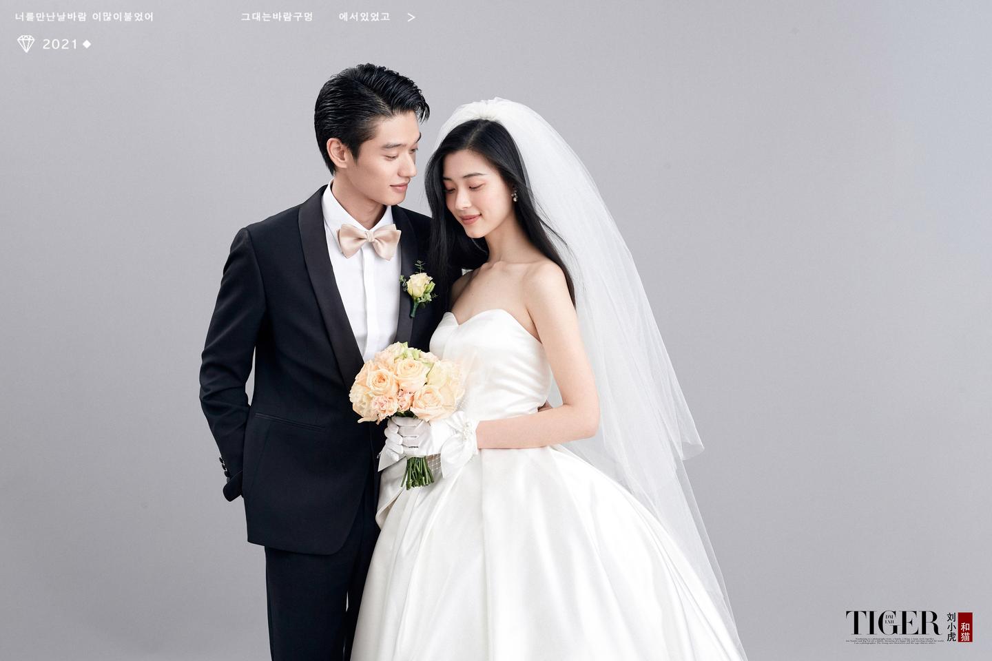 95后超爱的轻奢室内婚纱照南京婚纱照