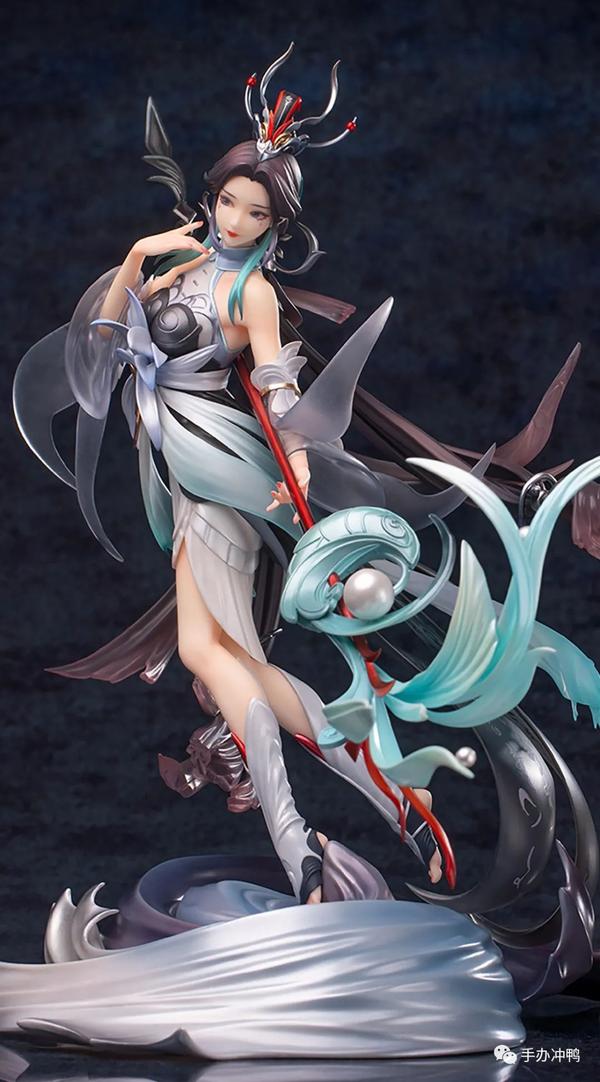 myethos大乔白鹤梁神女海波上翩翩起舞的仙子太美了