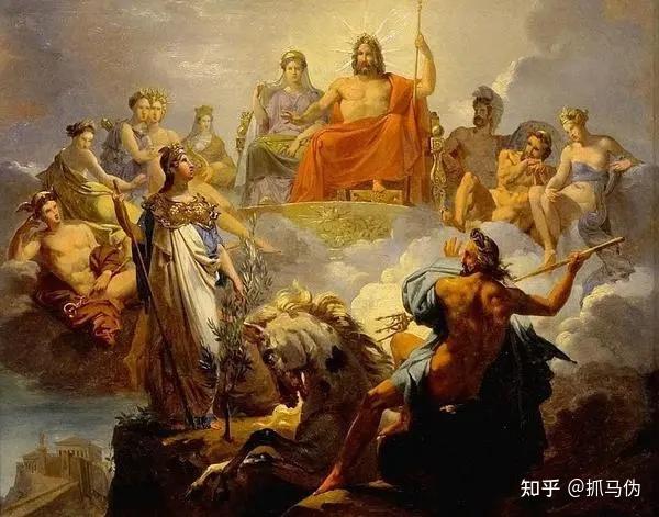 ancient greeks to be the dwelling place of the gods 奥林匹斯山