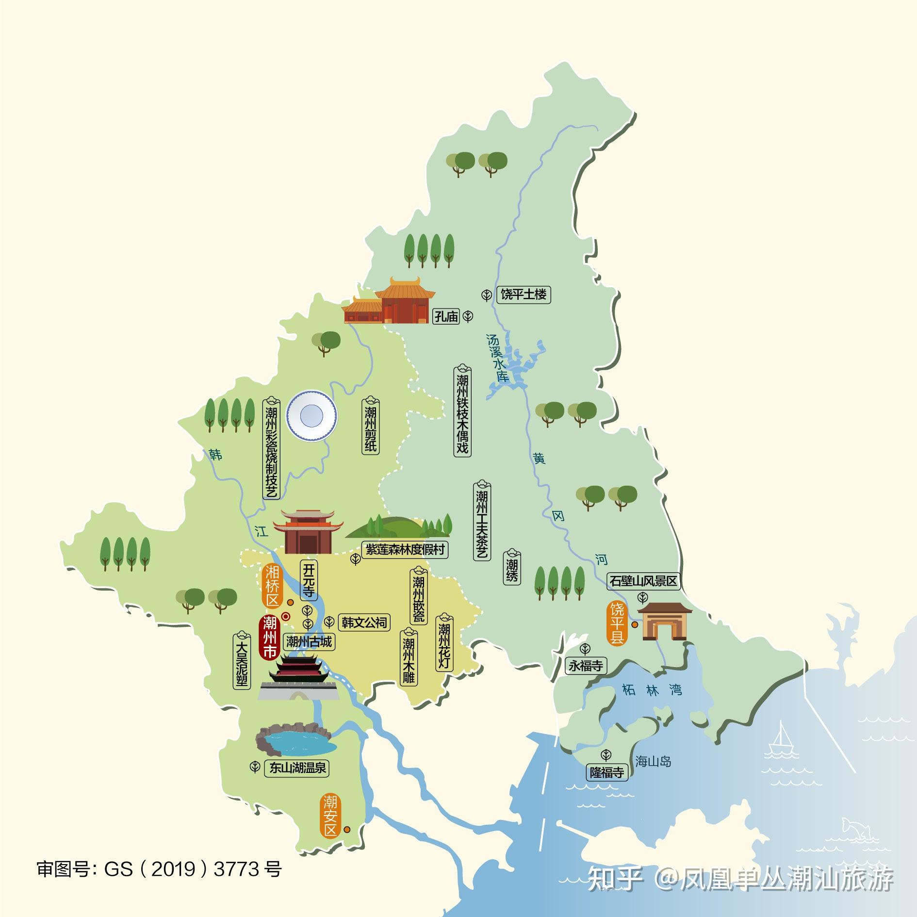 到广东省必备的22张人文旅游地图