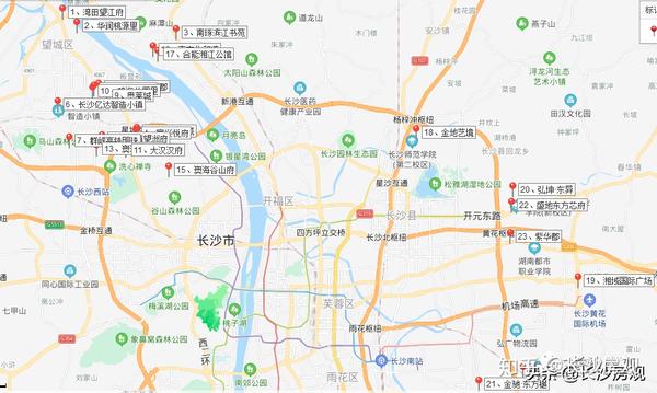 长沙均价5k~6k楼盘大放送,没你想的那么偏,去五一广场