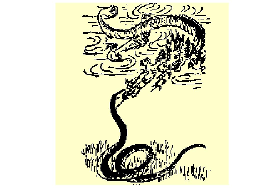 「此象疑一朱姓和一苗姓争朝纲,而朱姓有以德服人之化,龙蛇相斗,想在