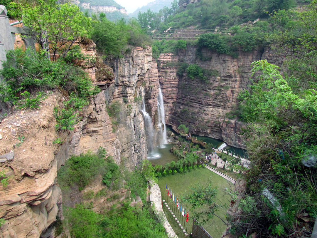 山西热门旅游景点太行山大峡谷旅游攻略低音号语音导游