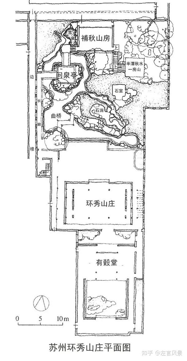 环秀山庄平面图