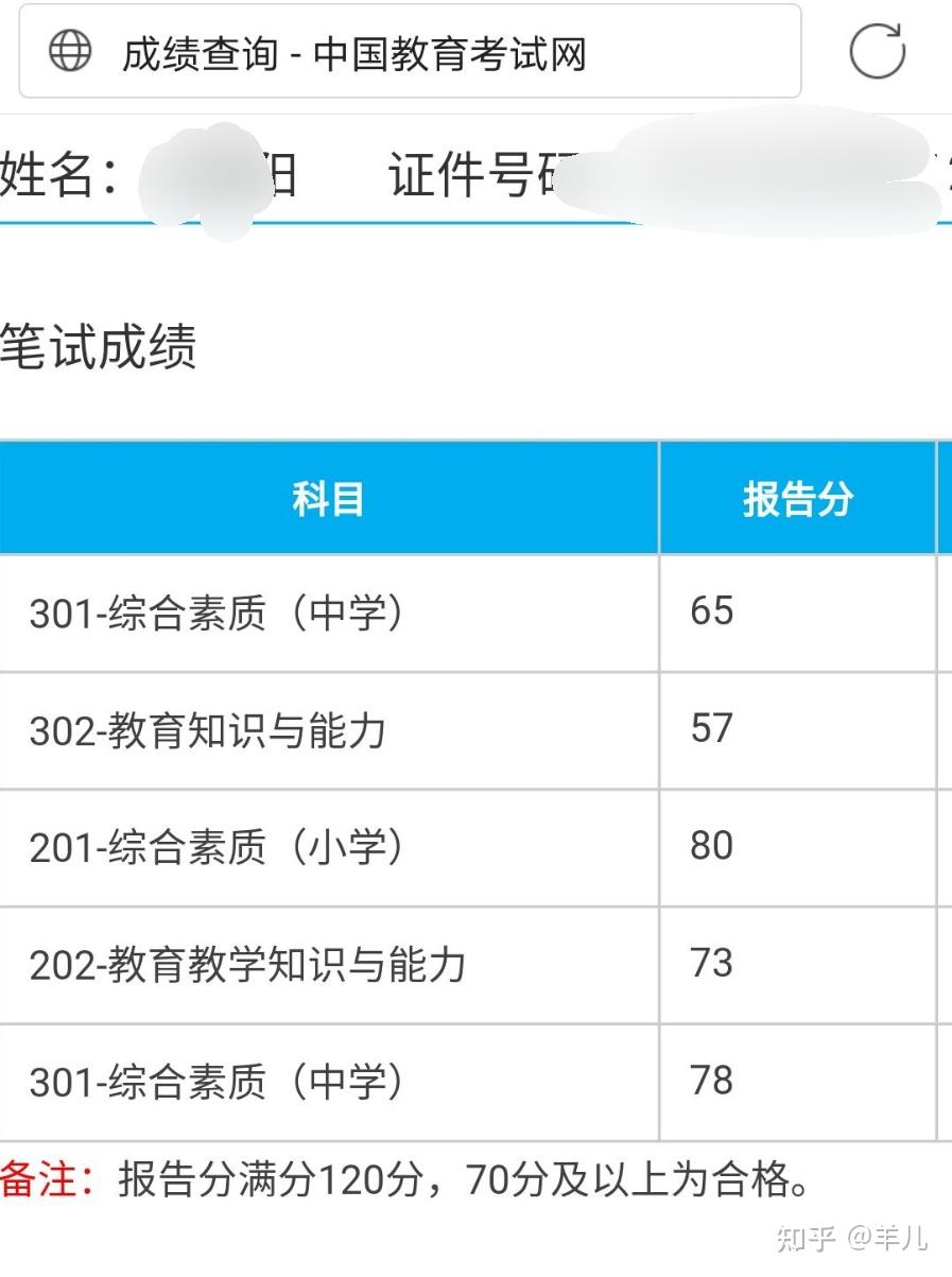 2021年上半年教资笔试成绩公布你们考得都还好吗