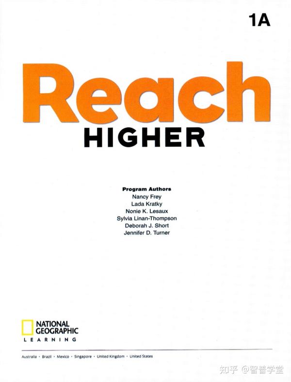 reach higher 美国主流小学教材reach国际版