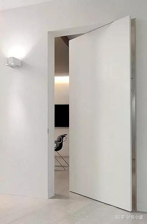 最简单的隐形门 最简单的做法就是直接在墙上做一扇门,只是它没有