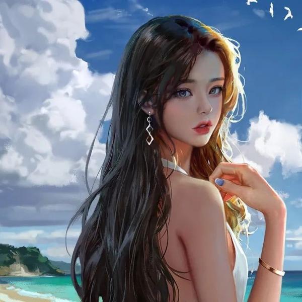 你处烟雨朦胧,  我处灯火阑珊,  思念在我们之间打着结.