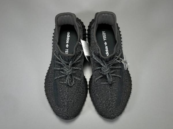 分享黑色满天星 yeezy boost 350 v2 black reflective fu9007