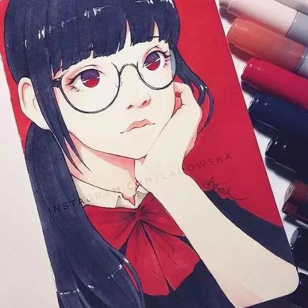 欧美画师笔下的二次元角色,风格上各有不同的感受