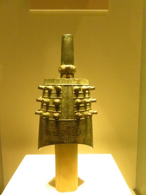 图说中国国家博物馆的稀世国宝们春秋战国时期之青铜乐器的铙钟镈钲