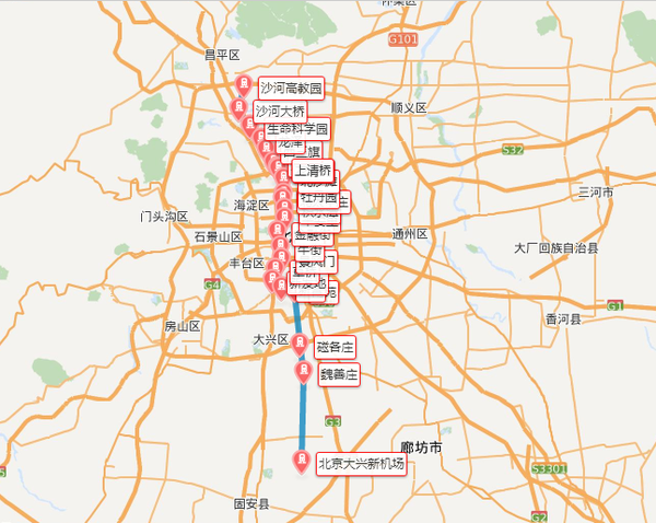 依北京目前在建的地铁线路看,共有 12条.